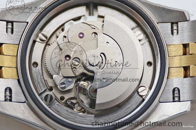 MiroTime 0105 Datejust 28mm 279179 SS YG TWF Best Edition White Diamonds Markers Dial on SS YG Jubilee Bracelet NH SunProtective 2144